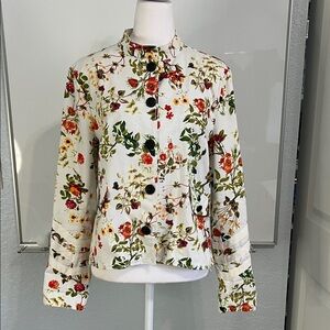 Disney Alice Through the Looking Glass by Colton Atwood Floral Blazer Large